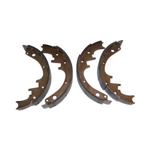 Rear Brake Shoe Set for 78-86 Jeep CJ Series, 87-89 Wrangler YJ and 84-89 Cherokee XJ with 10" X 1-3/4" Drum Brakes