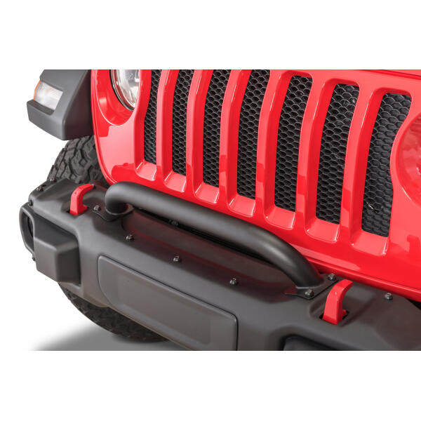 Grille and Winch Guard for Jeep Wrangler JL Unlimited and Gladiator JT 2018-2025 with Factory Steel Bumper - Image 2