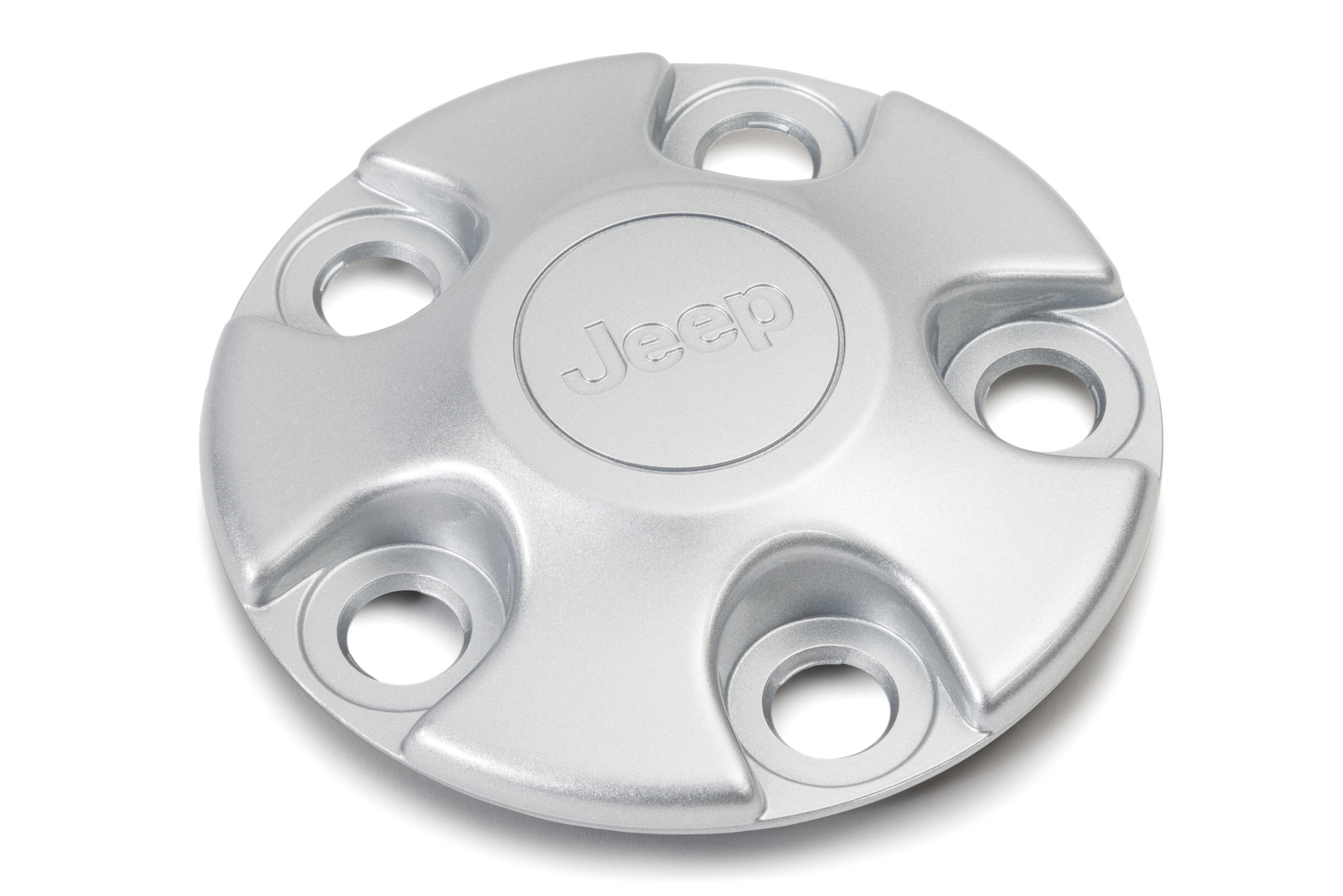 Center Capin Silver for 16" Lux Style Steel Wheels with 5x5 Bolt Pattern - Image 2