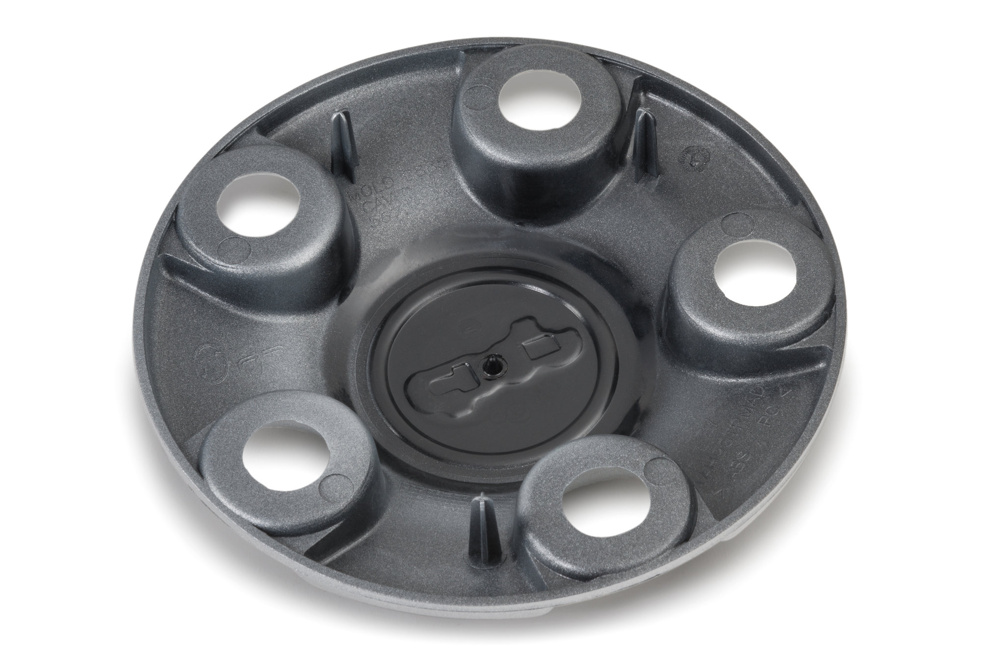 Center Capin Silver for 16" Lux Style Steel Wheels with 5x5 Bolt Pattern - Image 3