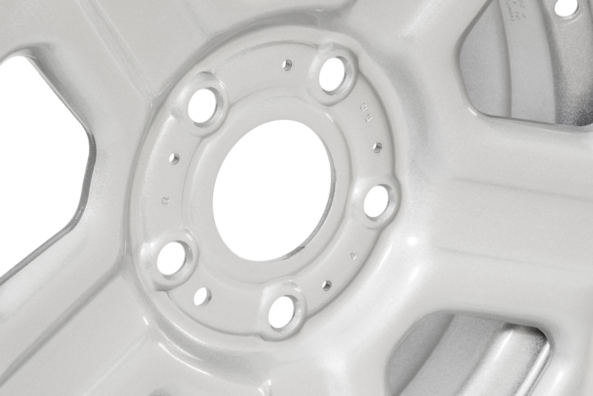 Center Capin Silver for 16" Lux Style Steel Wheels with 5x5 Bolt Pattern - Image 5