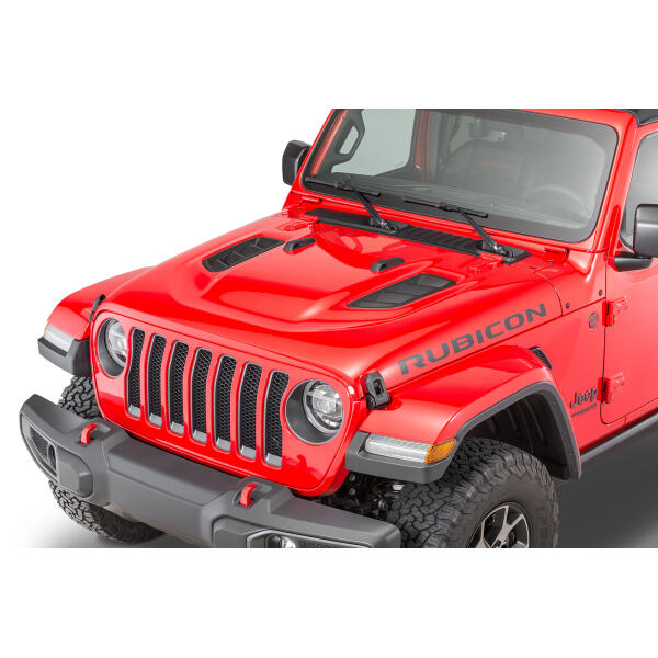 Rubicon Hood Decal Graphic for Jeep Wrangler JL and Gladiator JT 2018-2025 - Image 4