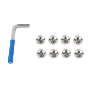 Anti-Theft Door Nut Kit for Jeep Wrangler JK 2007-2018