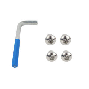 Anti-Theft Door Nut Kit for Jeep Wrangler JK 2007-2018