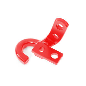 rear tow hook in red