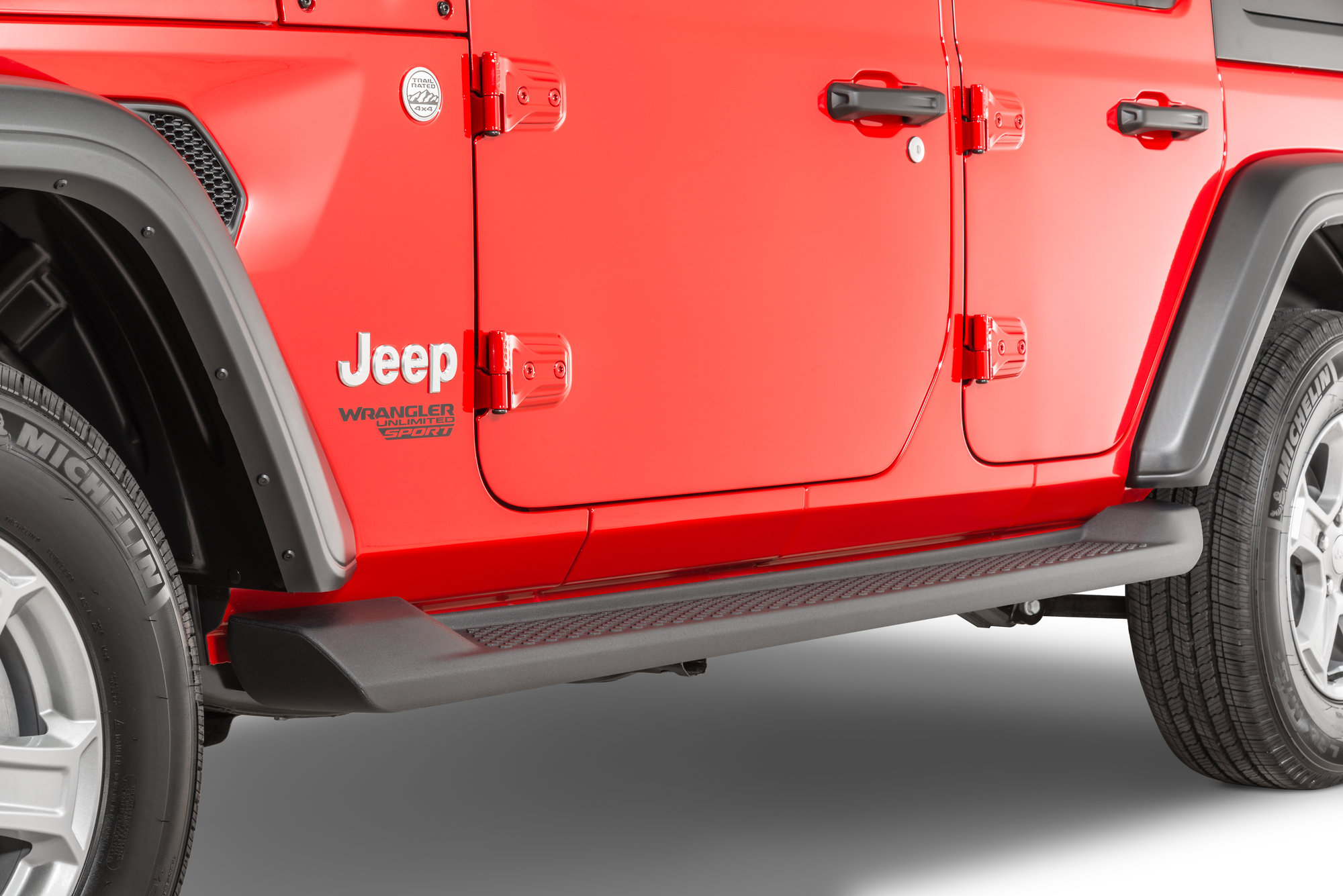 Production Style Side Steps for Jeep Wrangler JL 2018-2025 Unlimited - Image 2