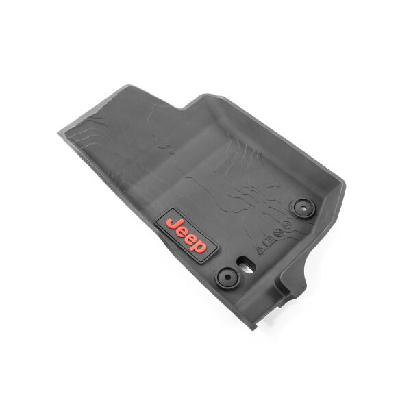 All-Weather Front and Rear Floor Liner Pair for Jeep Wrangler JL 2 Door 2018-2024 - Image 3