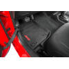 All-Weather Front and Rear Floor Liner Pair for Jeep Wrangler JL 2 Door 2018-2024