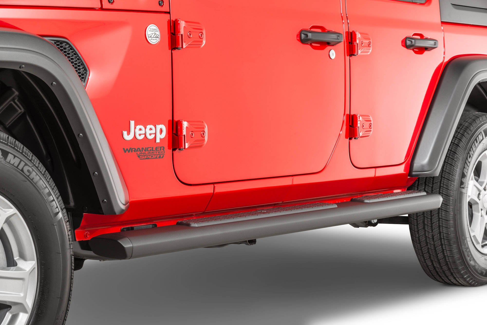 Tubular Side Steps for Jeep Wrangler JL 2018-2025 Unlimited - Image 2