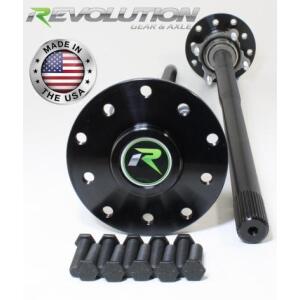 DANA 44 4140 CHROMOLY US MADE REAR AXLE KIT W/DRUM BRAKES 30 SPLINE FOR JEEP WRANGLER TJ and LJ 1997-2006