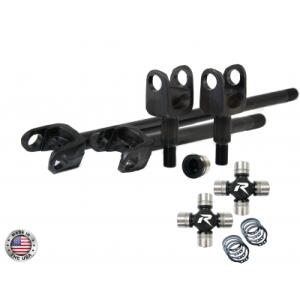4340 CHROMOLY US MADE FRONT AXLE KIT 30 SPLINE (CHROMOLY U-JOINTS) FOR JEEP WRANGLER JK 2007-2018