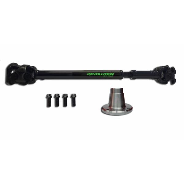 FRONT 1350 CV DRIVESHAFT 2 OR 4 DOOR FLANGE STYLE FOR JEEP WRANGLER JK 2007-2018