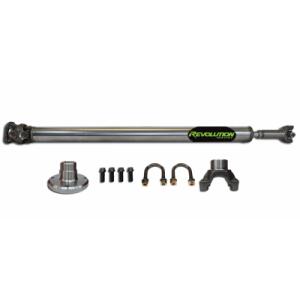 REAR 1-PIECE 1350 CV DRIVESHAFT RUBICON WITH PINION YOKE REVOLUTION GEAR AND AXLE FOR JEEP GLADIATOR JT 2018-UP