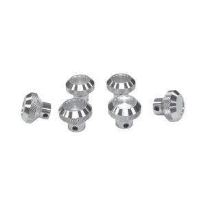 Billet Knob Set in Silver for 76-86 Jeep CJ