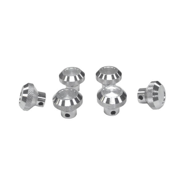 Billet Knob Set in Silver for 76-86 Jeep CJ
