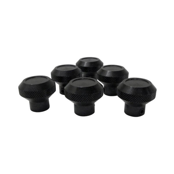 Billet Knob Set in Black for 76-86 Jeep CJ