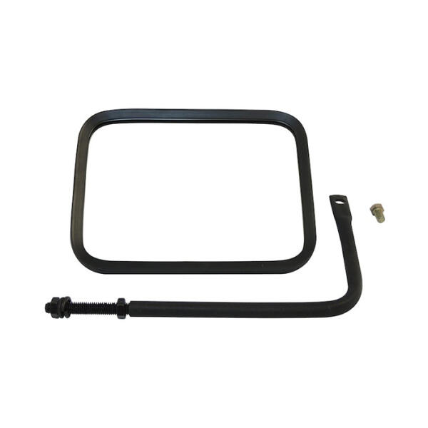 Black Safari Mirror for 76-23 Jeep CJ, Wrangler YJ, TJ, JK, JL and Gladiator JT