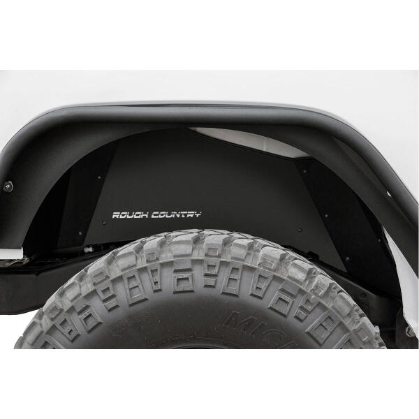 Front and Rear Inner Fender Liners for Jeep Wrangler JK 2007-2018 with Vertex Shocks - Image 6