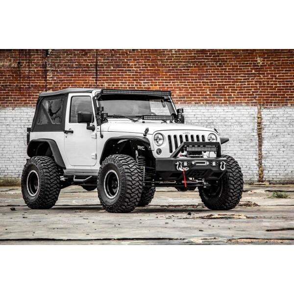 4in X-Series Suspension Lift Kit with Vertex Reservoir Shocks for Jeep Wrangler JK 2007-2018 - Image 2