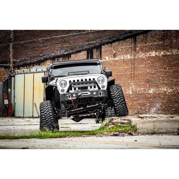 4in X-Series Suspension Lift Kit with Vertex Reservoir Shocks for Jeep Wrangler JK 2007-2018 - Image 4