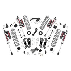 3.5in Suspension Lift Kit with Control Arm Drop with Vertex Reservoir Shocks for Jeep Wrangler JK 2007-2018