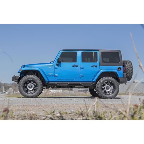3.5in Suspension Lift Kit with Control Arm Drop with Vertex Reservoir Shocks for Jeep Wrangler Unlimited JK 2007-2018 - Image 6