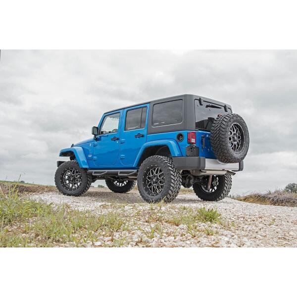 3.5in Suspension Lift Kit with Control Arm Drop with Vertex Reservoir Shocks for Jeep Wrangler Unlimited JK 2007-2018 - Image 3
