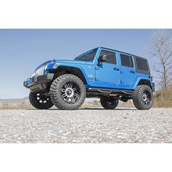 3.5in Suspension Lift Kit with Control Arm Drop with Vertex Reservoir Shocks for Jeep Wrangler Unlimited JK 2007-2018 - Image 4