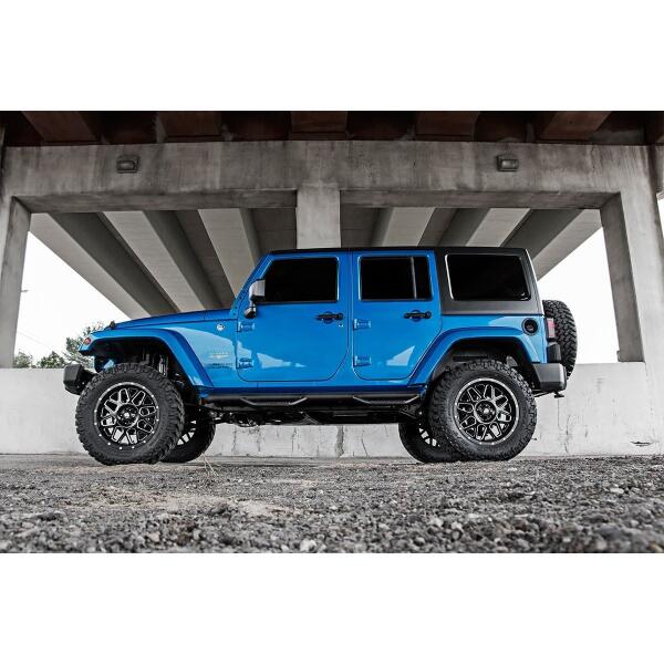 3.5in Suspension Lift Kit with Control Arm Drop with Vertex Reservoir Shocks for Jeep Wrangler Unlimited JK 2007-2018 - Image 5
