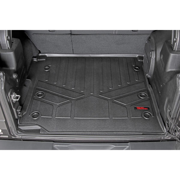 Heavy Duty Fitted Cargo Liner for Jeep Wrangler JL Unlimited 2018-2024 without Subwoofer - Image 2