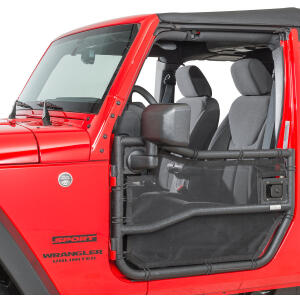 Front Tube Door Covers for Jeep Wrangler JK 2007-2018