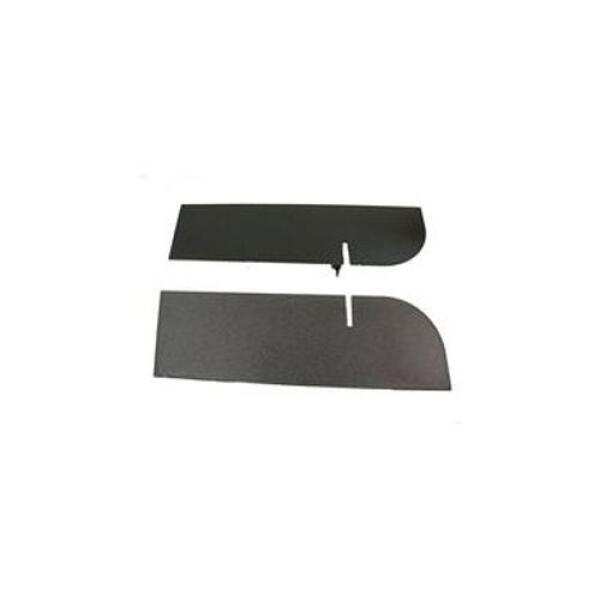 Rear Frame Cover Textured Black from Smittybilt 2007-2016 Jeep Wrangler JK & Wrangler Unlimited JK