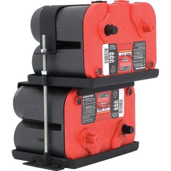 DUAL BATTERY TRAY KIT TJ/LJ 97-06 [USE WITH OPTIMA BATTERY ONLY]