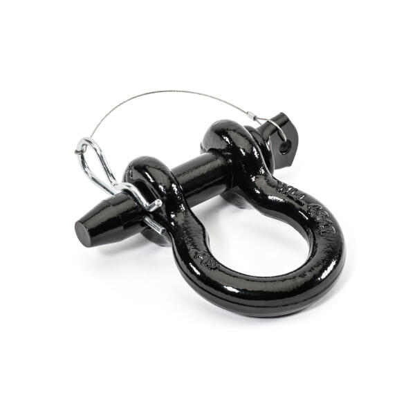 RECOVERY GEAR QUICK DISCONECT D-RINGS BLACK 3/4" 4.75 TONS
