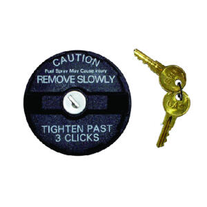 Locking Gas Cap for 91-00 Jeep Wrangler YJ, TJ, 84-99 Cherokee XJ, 93-98 Grand Cherokee ZJ and 99-00 Grand Cherokee WJ