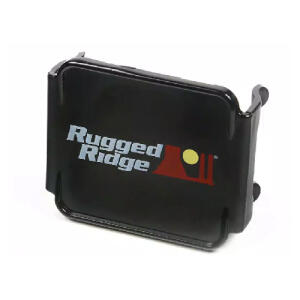 led light cover 3 square single black for jeep wrangler jl 2018