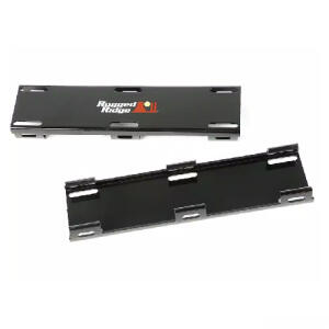 led light cover kit 10 rectangular pair black for jeep wrangler jl 2018