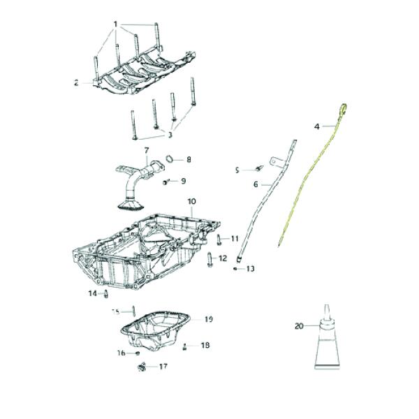 Indicator-Engine Oil Level For 18-Up Jeep Wrangler JL - Image 2
