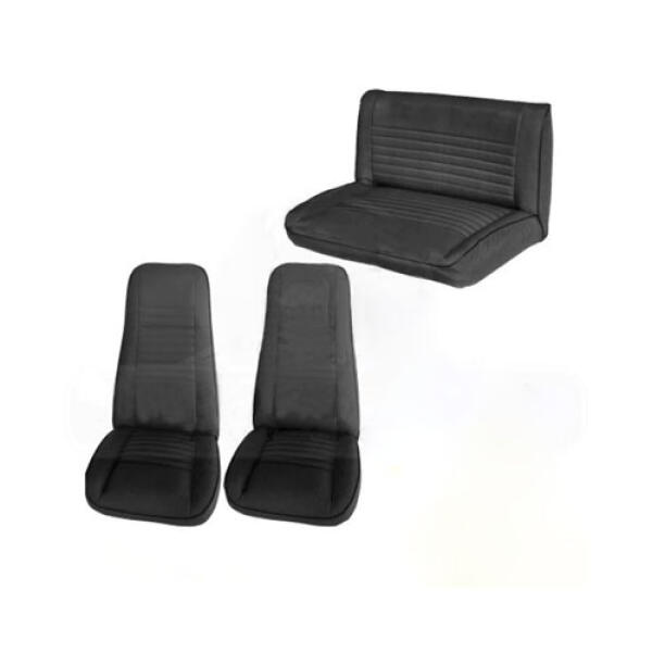 Front and Rear Bucket Seats