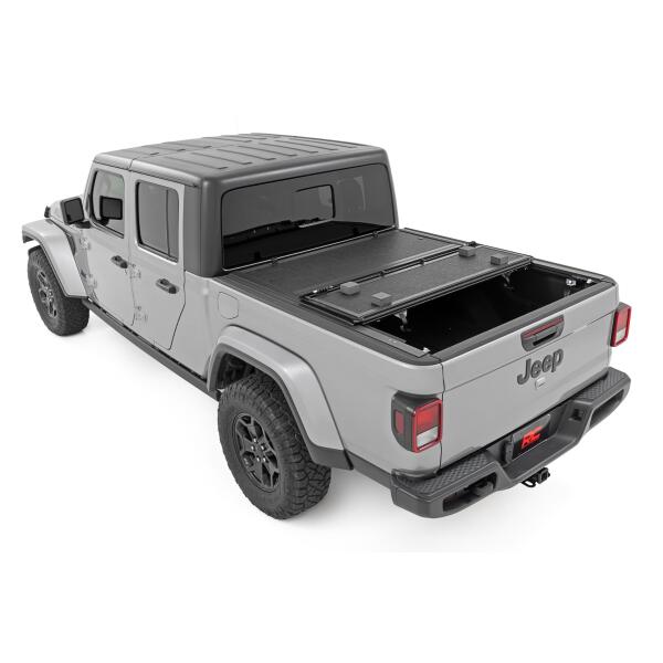 Rough Country Hard Low Profile Bed Cover 5in Bed Jeep Gladiator JT 4WD 2020-2024 - Image 3