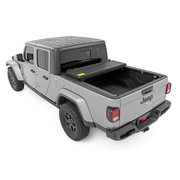 Rough Country Hard Low Profile Bed Cover 5in Bed Jeep Gladiator JT 4WD 2020-2024 - Image 4