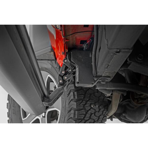 Rough Country Power Running Boards Dual Electric Motor 4 Door Jeep Wrangler JL 2018-2024 - Image 5