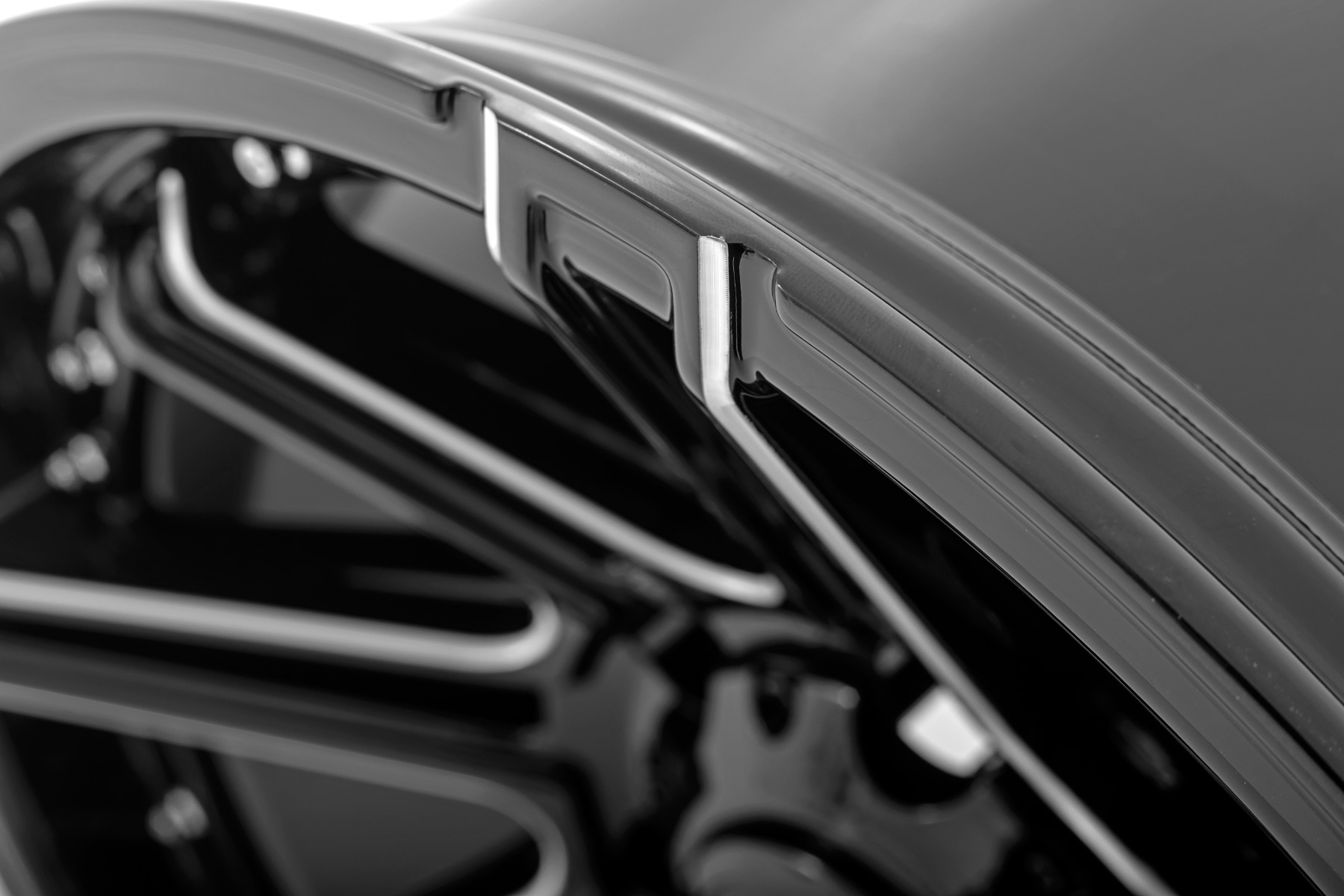 Rough Country 88 Series Wheel One-Piece Gloss Black 20x10 5x5 -19mm - Image 4