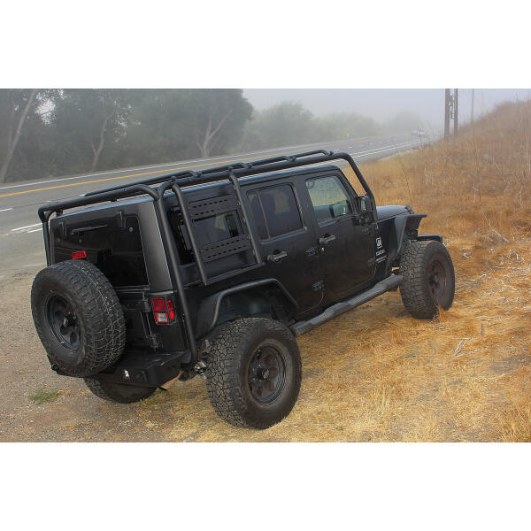Gen 2 Cargo Roof Rack Accessory Mount for Jeep Wrangler JK and Unlimited JK 2007-2018 - Image 2
