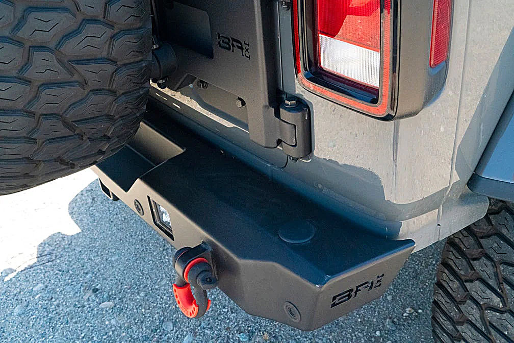 Orion Rear Bumper for Jeep Wrangler JL 2018-2024 - Image 2