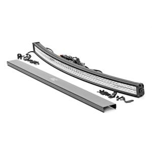 CHROME SERIES LED | 54 INCH LIGHT| CURVED DUAL ROW | WHITE DRL