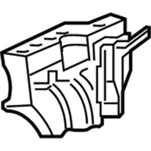 B-Pillar Upper Mucket Seal for Passenger Side on Jeep JL and JT 18-UP