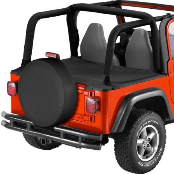 Duster Deck Cover-Black Diamond  2003-2006 Jeep Wrangler TJ
