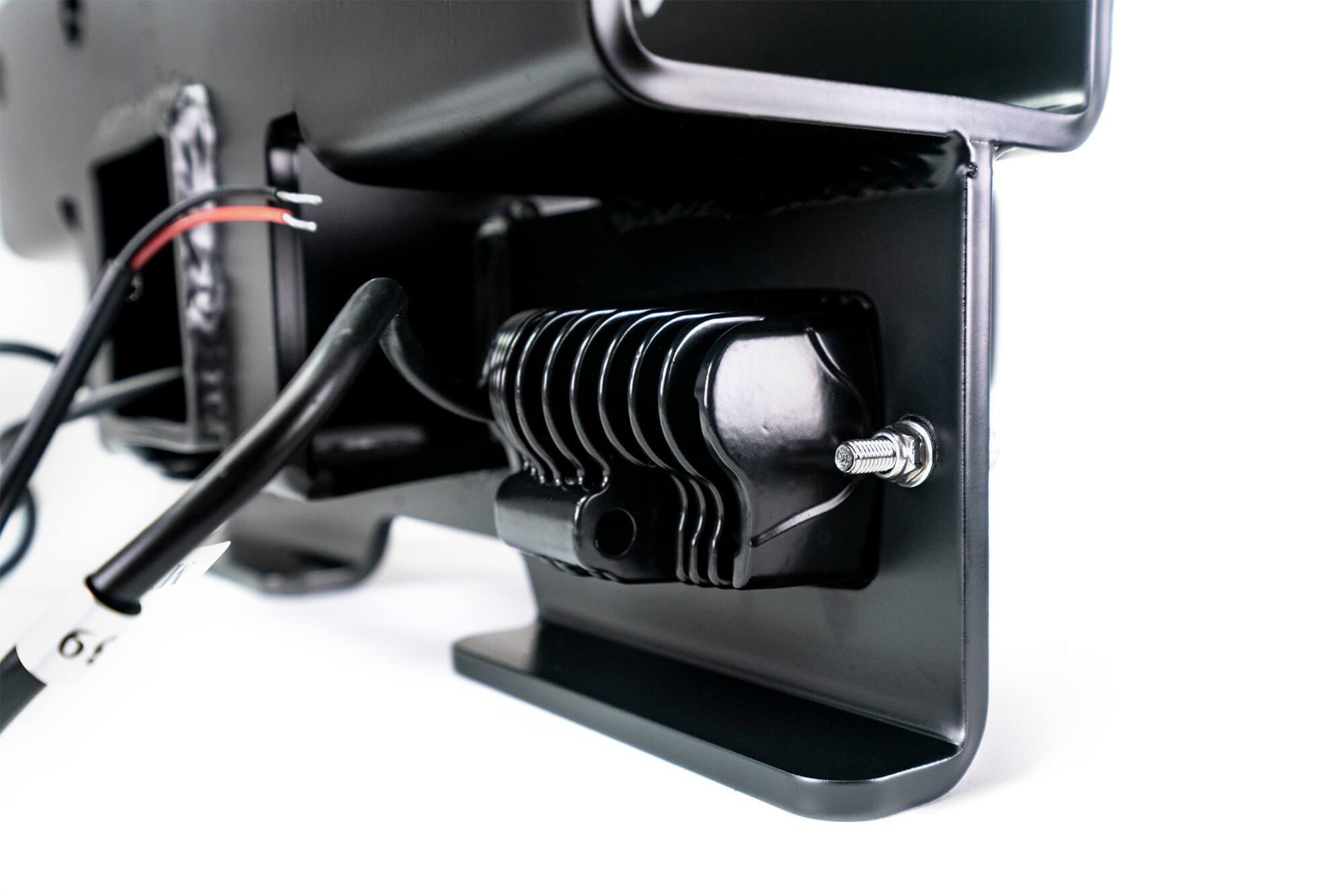 Bolt-On Hitch with Lights for Jeep Wrangler JK and JL 2007-2025 - Image 9