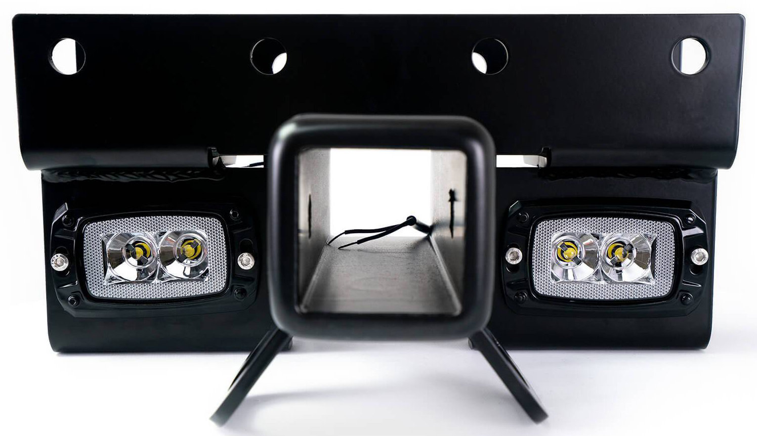 bolt-on hitch with lights